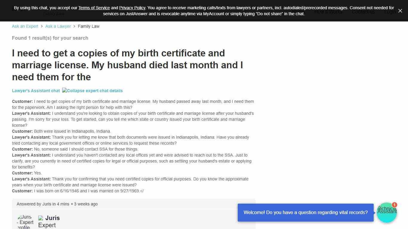 How to Obtain Birth & Marriage Certificates in Indiana - FAQ